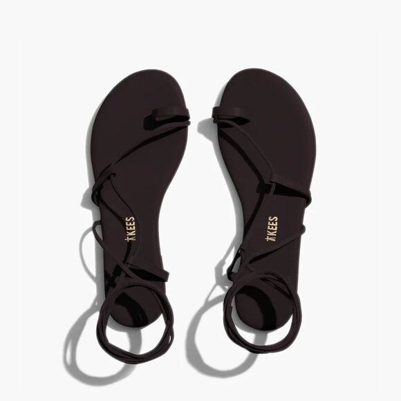 Jo Lace-Up Sandals, TKEES, Size 9 - Picture 1 of 8